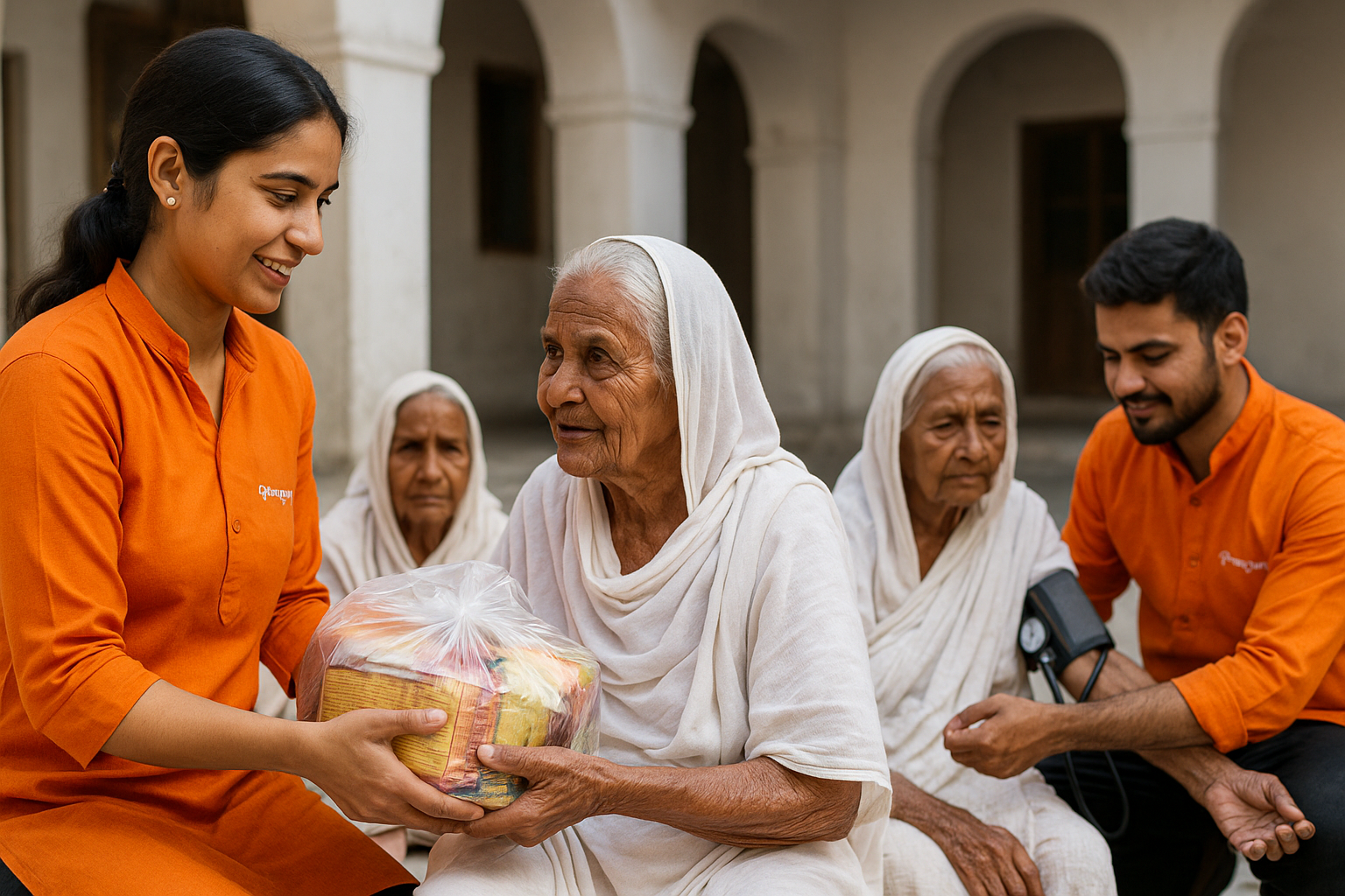 Ekadashi Seva – Support Old Widow Mothers in Vrindavan & Mathura