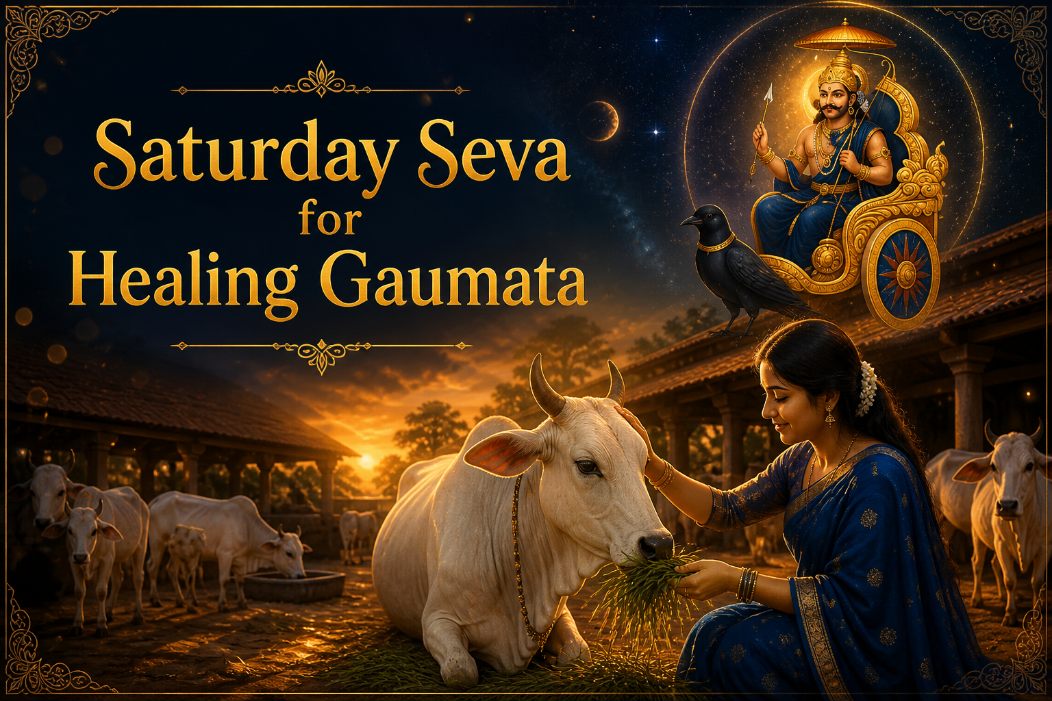 Saturday Seva for Healing Gaumata