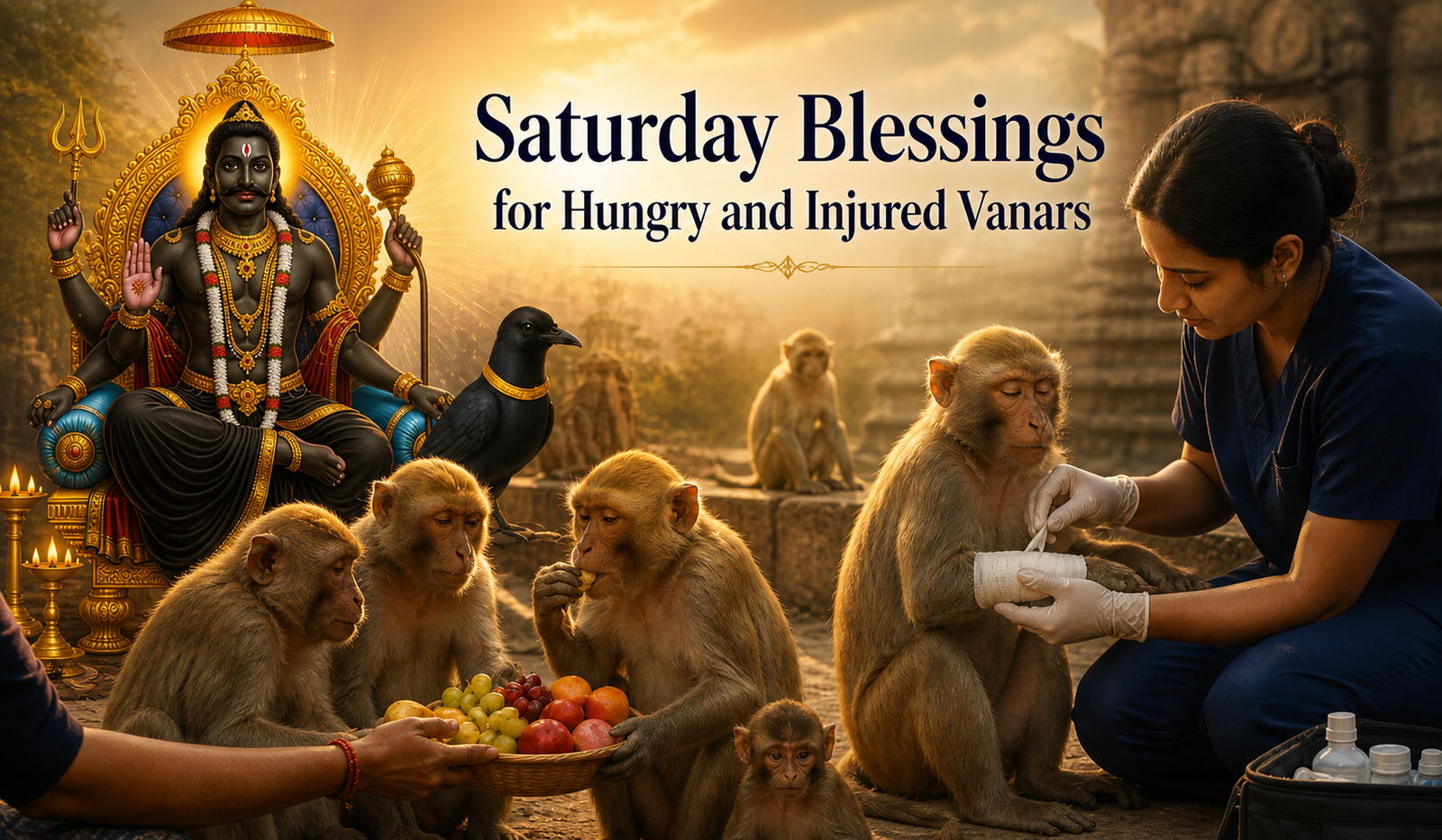 Saturday Blessings for Hungry and Injured Vanars