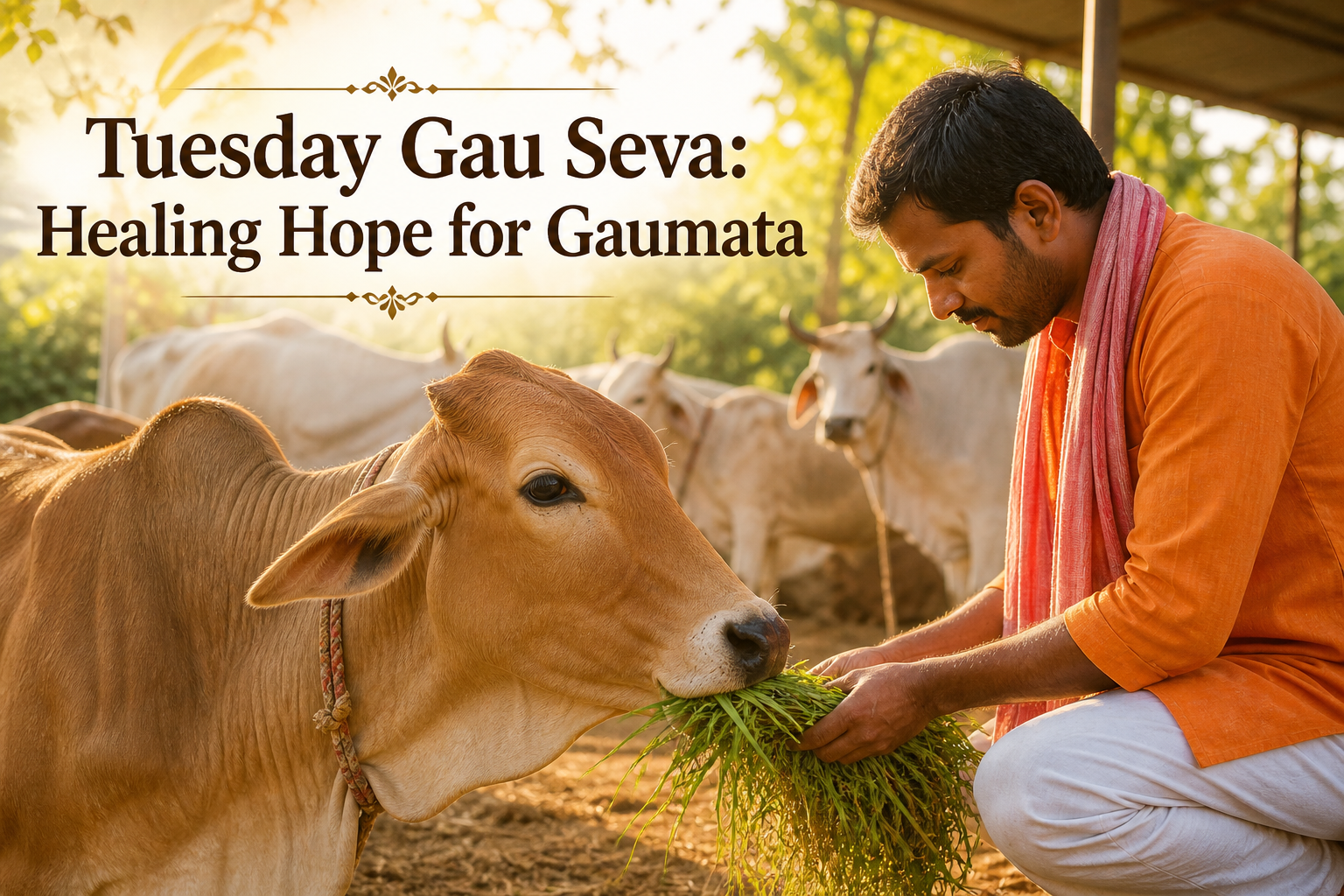 Tuesday Gau Seva: Healing Hope for Gaumata