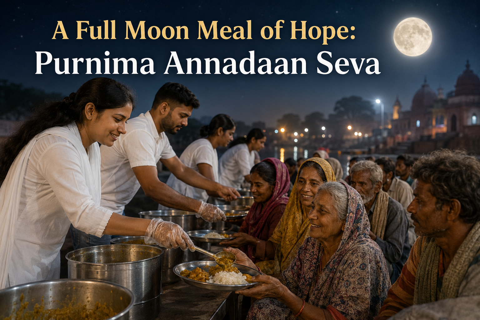 A Full Moon Meal of Hope: Purnima Annadaan Seva