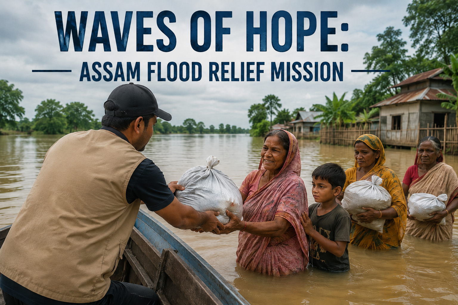 Waves of Hope: Assam Flood Relief Mission
